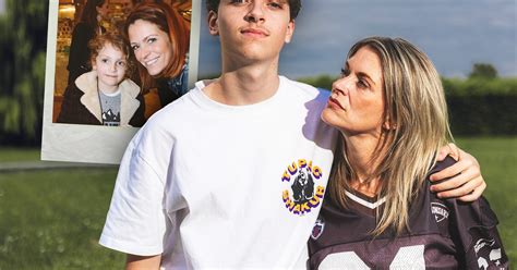 Foto van Cheryl met haar zoon.