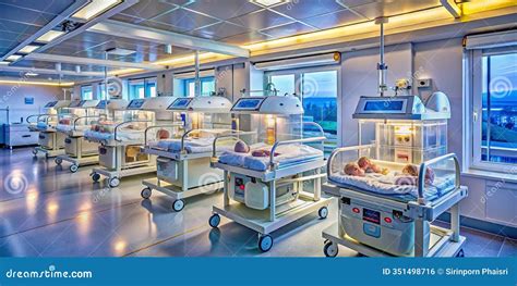 Foto van een Neonatale Intensive Care Unit (NICU)