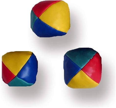 kinderen die jongleren met gekleurde ballen