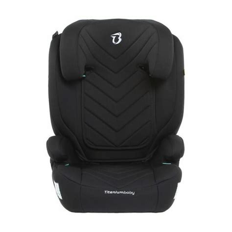 Illustratie van de Titaniumbaby Vidar autostoel met rugleuning en als zitverhoger