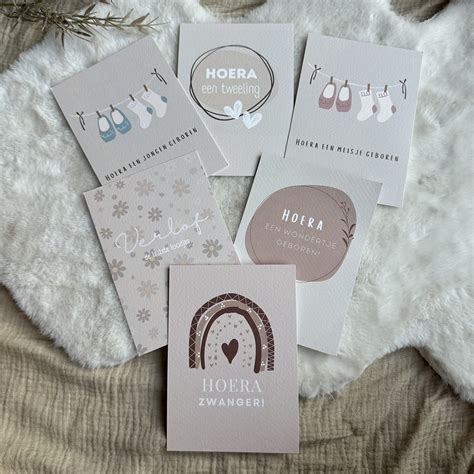 Feestelijke cadeauboxen voor zwangerschap en geboorte