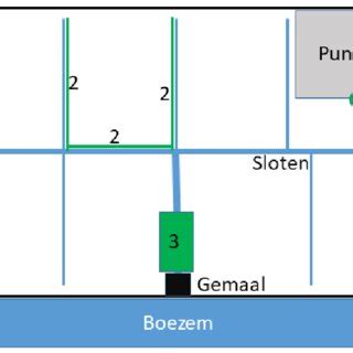 schematische weergave van een loslatende placenta