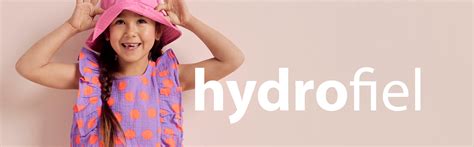 Infographic die de eigenschappen van hydrofiele stof uitlegt: absorberend, zacht, ademend