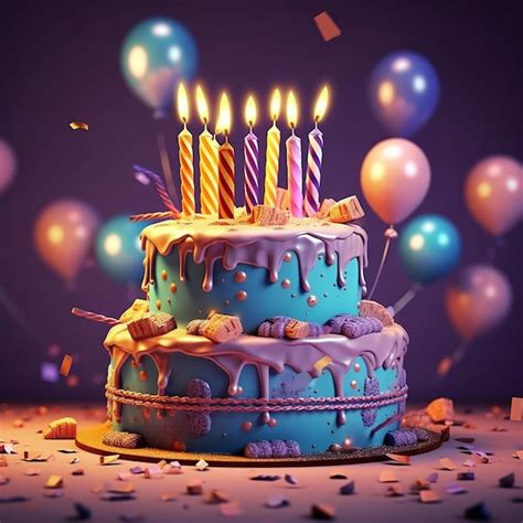 Een Sim die een verjaardagstaart aansnijdt met een peuter die toekijkt.