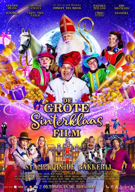 Affiche van De Grote Sinterklaasfilm: Gespuis in de Speelgoedkluis