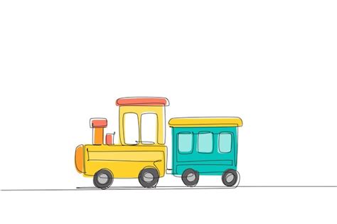 Illustratie van de Cory Carson speelgoedtrein met dansende figuren