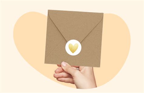 Voorbeeld van verschillende enveloppen en sluitzegels voor geboortekaartjes.