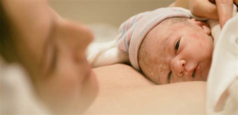 Infographic met tips voor het ondersteunen van een natuurlijke bevalling