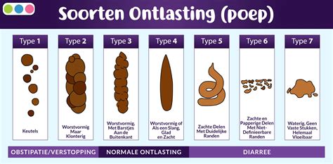 Gedetailleerde illustratie van de verschillende soorten babyvoeding en hoe deze de ontlasting beïnvloeden.