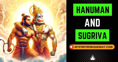 Schildering van de ontmoeting tussen Rama en Sugriva, waarbij Hanuman bemiddelt.