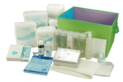 Illustratie van de inhoud van een kraampakket