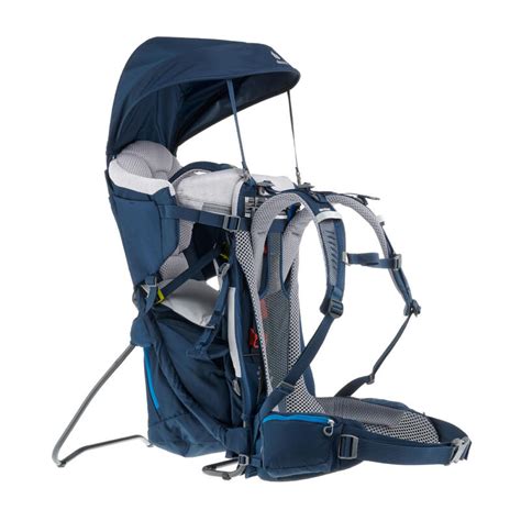 Deuter Kid Comfort Pro kinderdrager, met nadruk op het comfort en de veiligheid.
