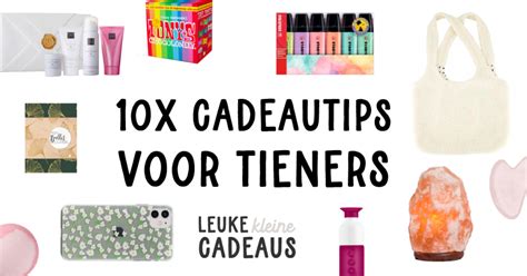 Illustratie van diverse cadeau-ideeën voor meisjes, variërend van creatieve knutselsets tot technische gadgets.