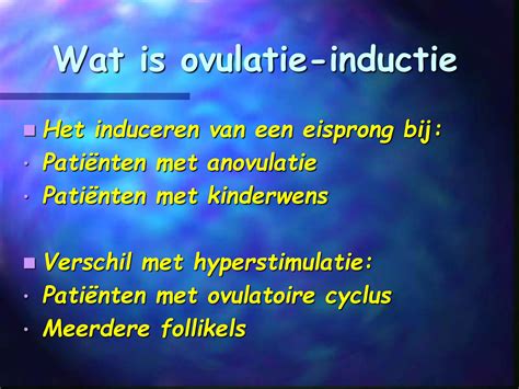 Illustratie van een ovulatie-inductie protocol met Gonal-F en Ovitrelle