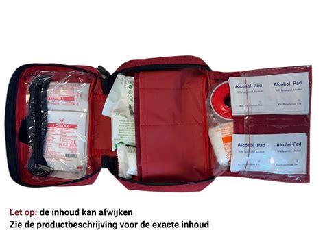 Overzicht van de inhoud van een georganiseerde kolftas