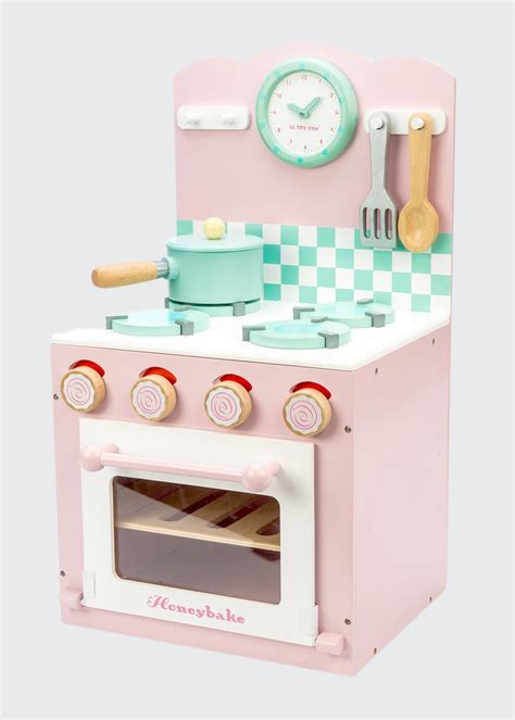 Le Toy Van houten oven en kookplaat set blauw