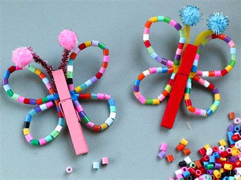 Voorbeelden van knutselwerkjes van kinderen rondom een thema