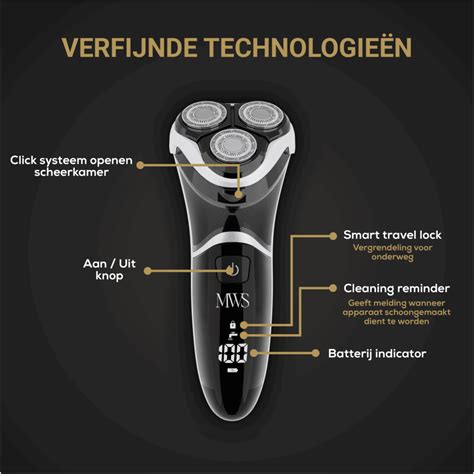 Infographic die de verschillende onderdelen van een scheerapparaat toont en het belang van vervanging