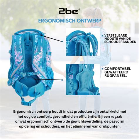 Illustratie die de bevestiging van een draagzakhoes toont, met nadruk op de schouderbanden en voetzakjes.