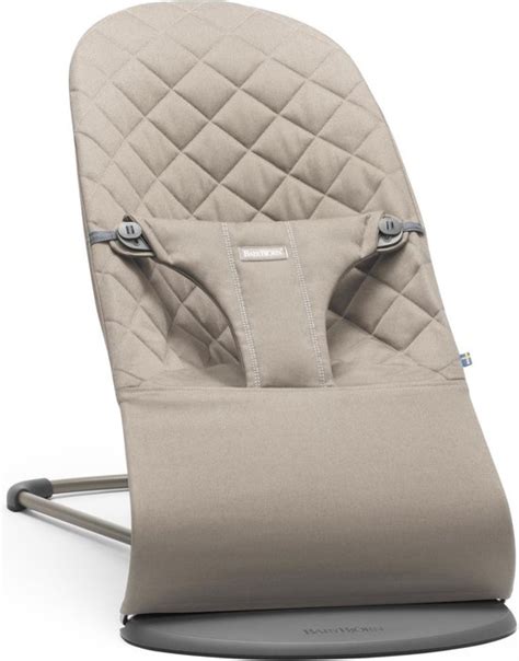 Detail van de ergonomische zitting van het BabyBjörn wipstoeltje
