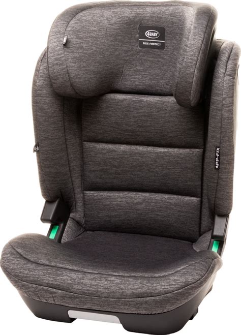 Collage van verschillende 4Baby autostoel modellen.