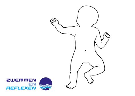 Illustratie van een pasgeboren baby met trillende ledematen, symbolisch voor ontwenningsverschijnselen.