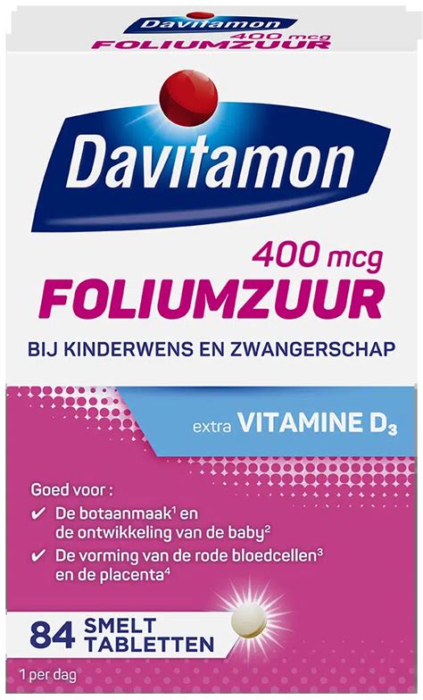 Verpakking van foliumzuur supplementen