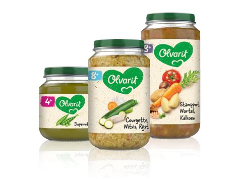 Overzicht van verschillende Olvarit productlijnen