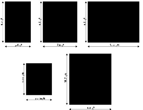 Voorbeelden van verschillende formaten riso prints met prijsindicaties