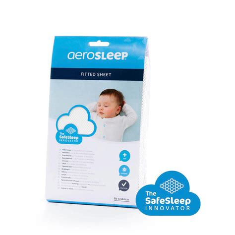 Collectie AeroSleep hoeslakens in verschillende pastelkleuren voor ledikanten en peuterbedden