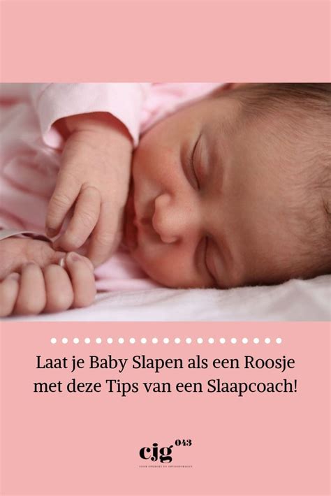 Infographic met tips voor het oplossen van veelvoorkomende slaapproblemen bij baby's.