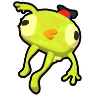 Screenshot uit het spel PEAK met het Bing Bong item.