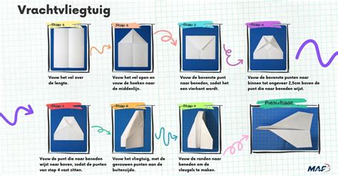 Illustratie van het vouwen van het tafelkleed voor de parachute