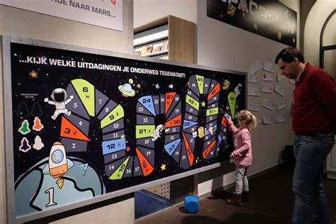 Interactieve tentoonstelling in een museum, gericht op kinderen