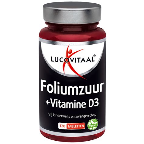 Verpakkingen van foliumzuur en vitamine D supplementen