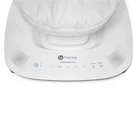 Illustratie van een baby die comfortabel in de 4moms MamaRoo ligt