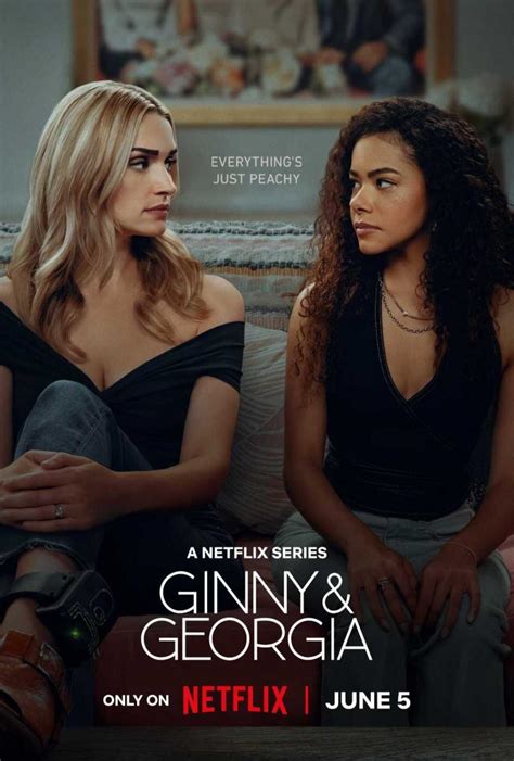 Ginny en Georgia Miller in een dramatische scène