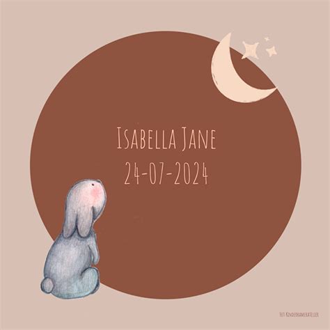 Collage van op maat gemaakte illustraties en lijntekeningen voor geboortekaartjes.