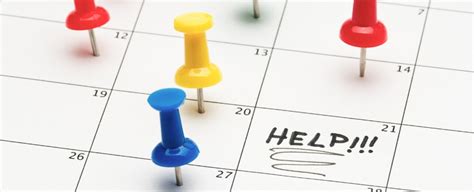 Illustratie van een drukke agenda met symbolen voor werk en gezin