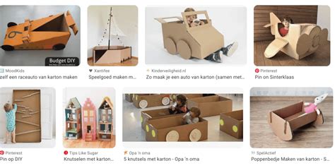 Voorbeelden van kartonnen stroken die als basis voor hoedjes dienen