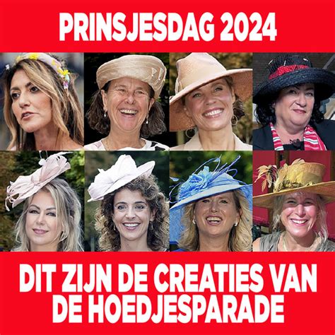 Foto van een kleurrijke hoedenparade