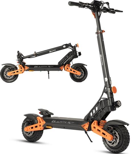 Stijlvolle elektrische step met krachtige motor en lange accuduur