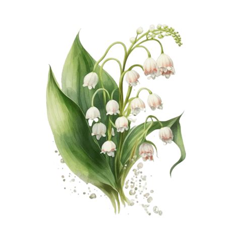 een tattoo-ontwerp van lelietjes-van-dalen