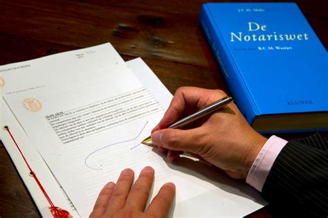 Uitleg van een notariële akte