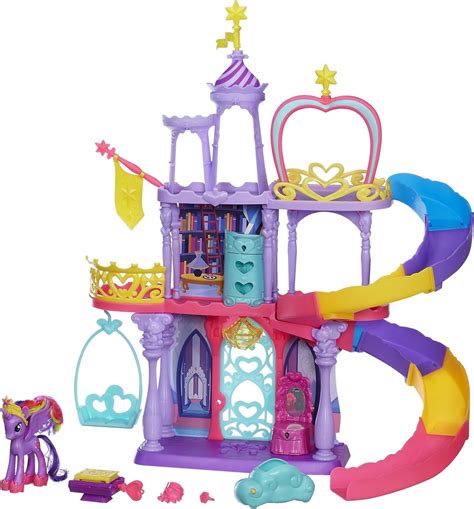 Vintage My Little Pony speelgoed set met kasteel en accessoires