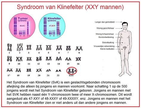 diagram van verschillende chromosoomafwijkingen