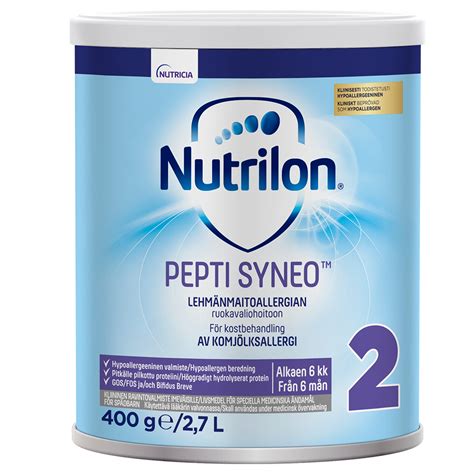 Infographic met de beoordelingsstatistieken van Nutrilon Pepti Syneo 2