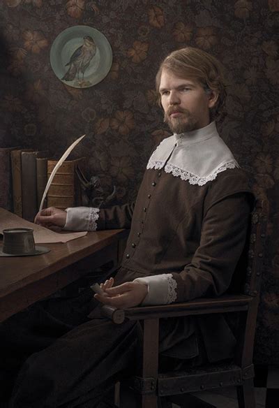 Foto van Mathieu van Pelt in het Hendrick Hamel Museum