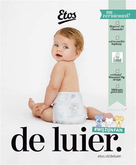 Illustratie van de Magical Air Channels® in een Etos luier