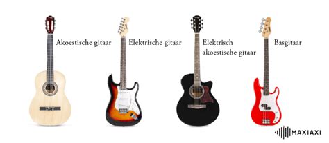 Een collage van verschillende elektrische gitaren door de geschiedenis heen.